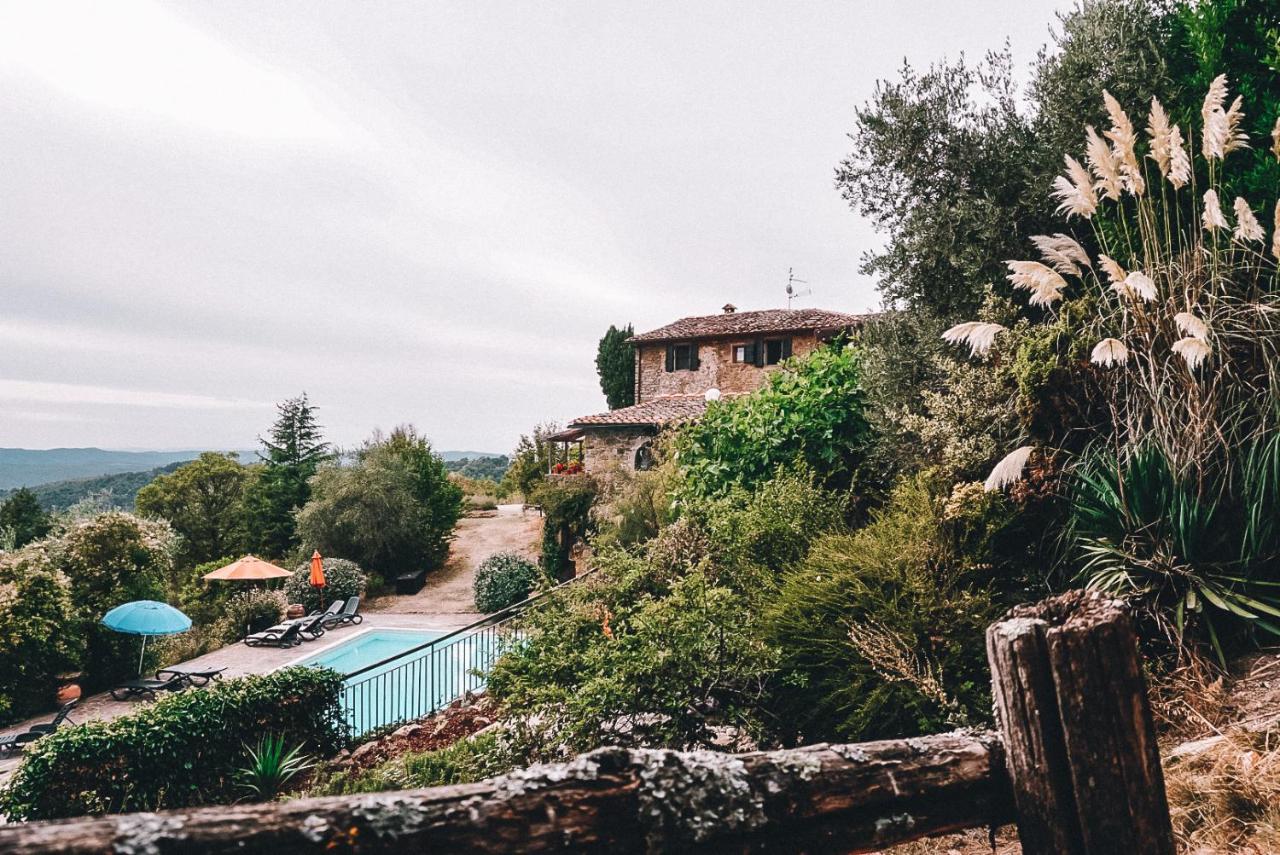 Podere L'Aquila Apartment Gaiole in Chianti Exterior photo