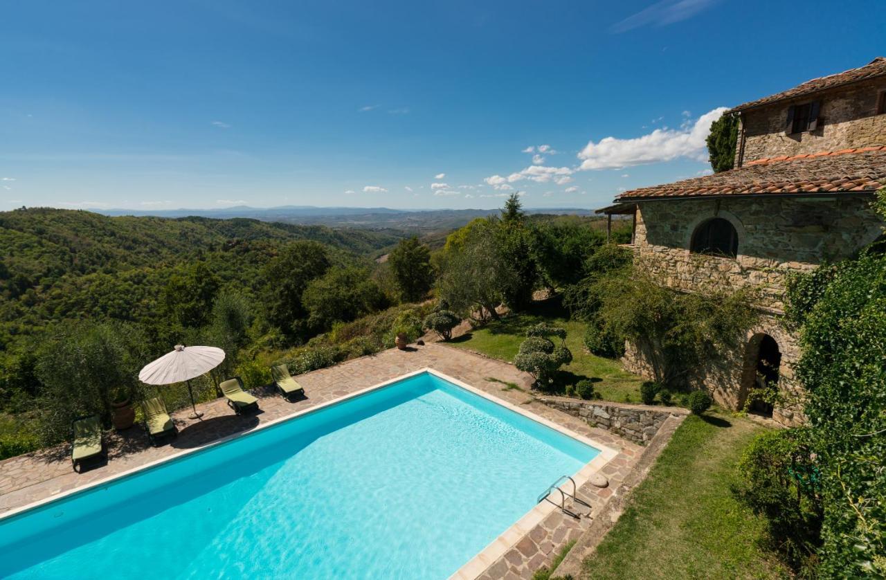 Podere L'Aquila Apartment Gaiole in Chianti Exterior photo